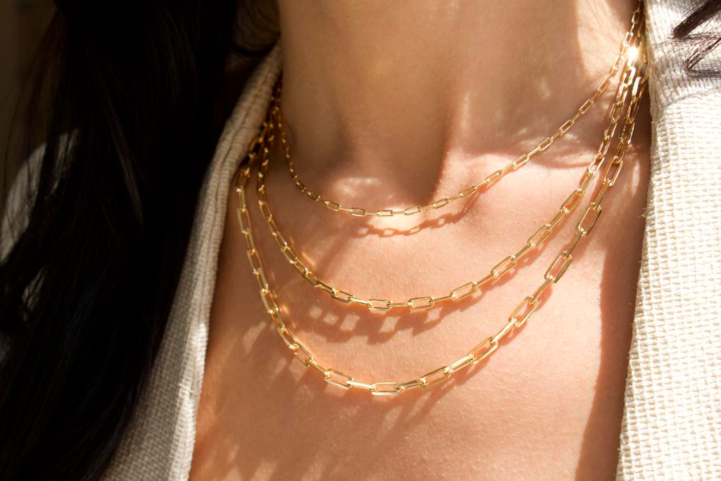Triple Paperclip Bracelet