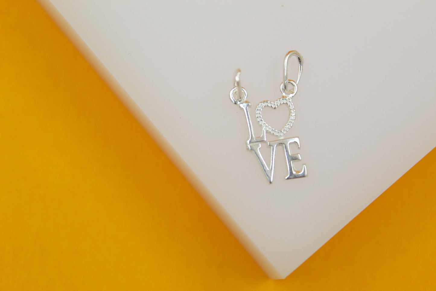 925 Sterling Silver Love Pendant