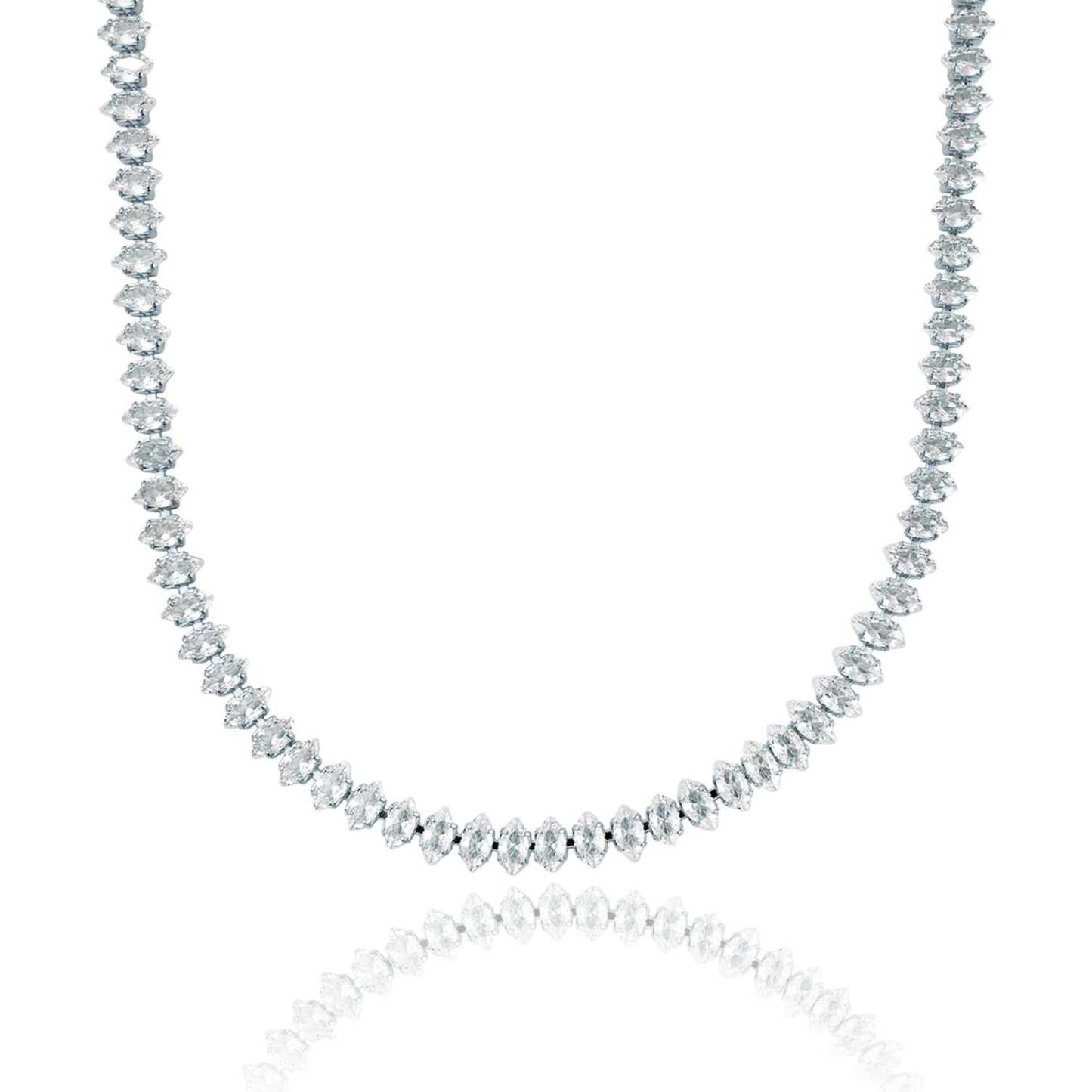 5mm Marquise CZ Tennis Bracelet (H130)