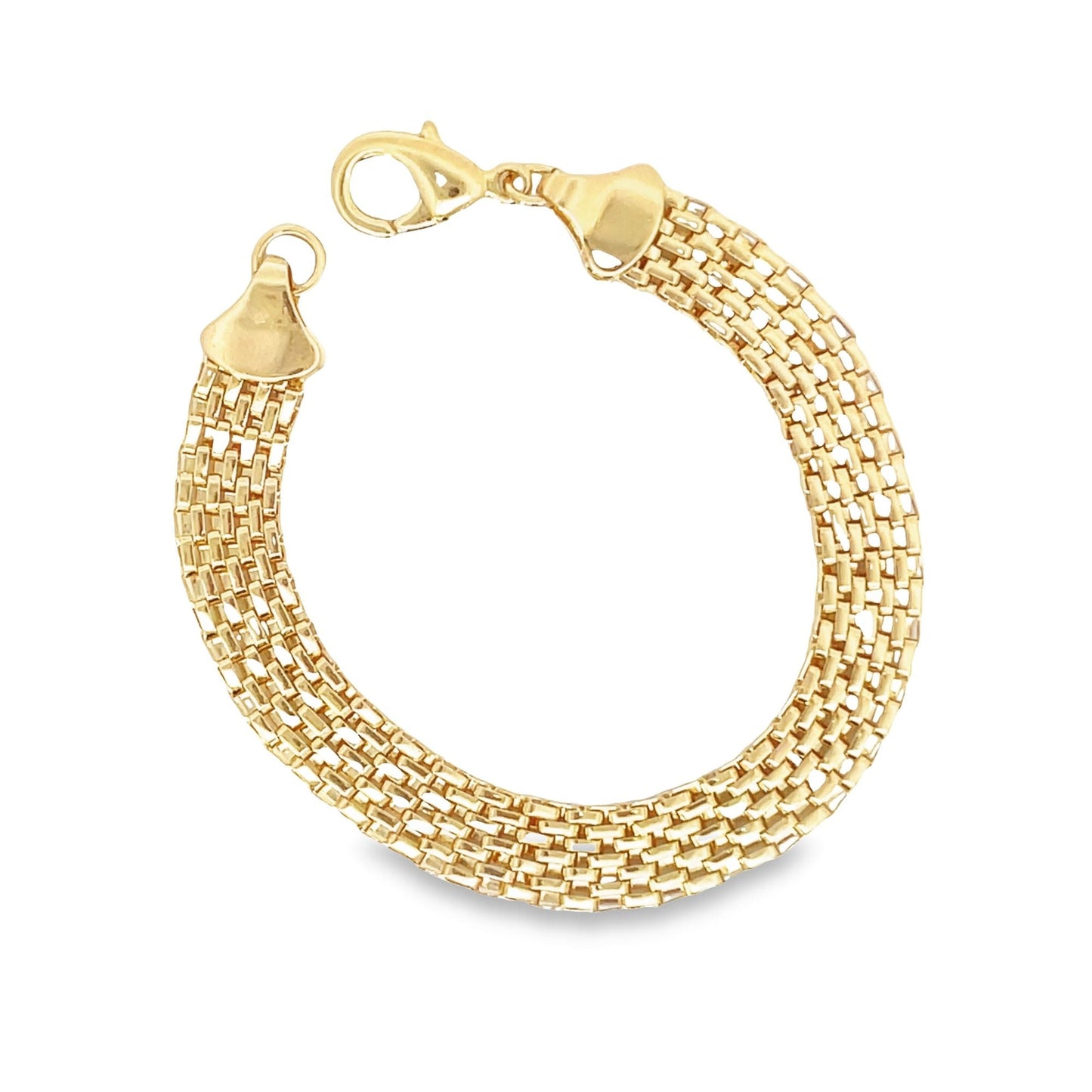 8mm Bismark Link Mesh Chain Bracelet