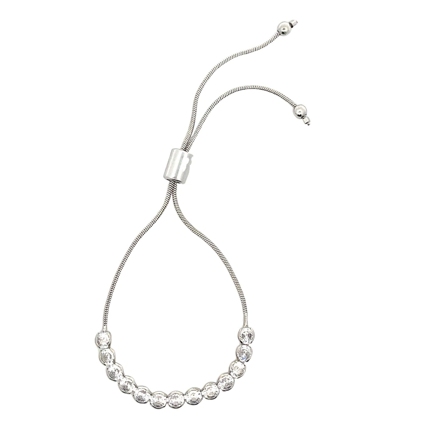 Adjustable CZ Bracelet