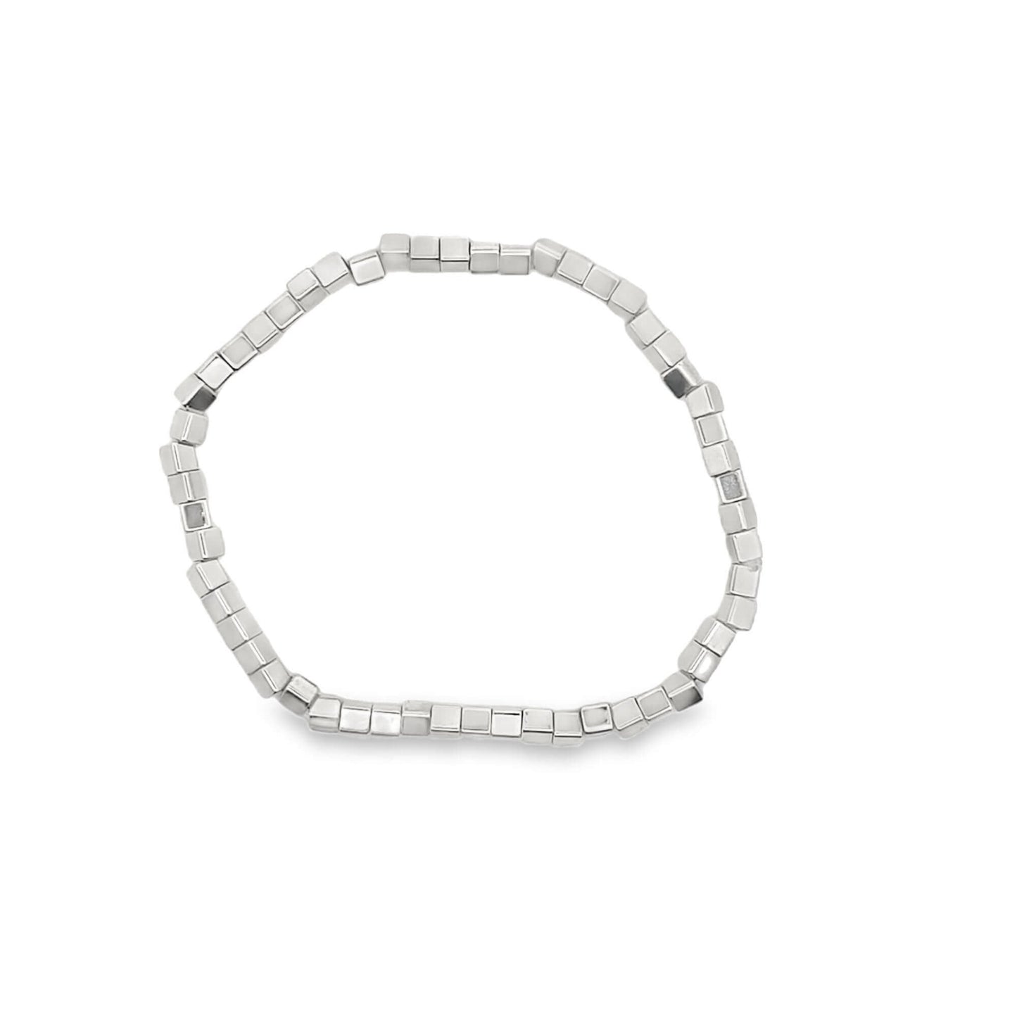 Cube Charm Elastic Bracelet