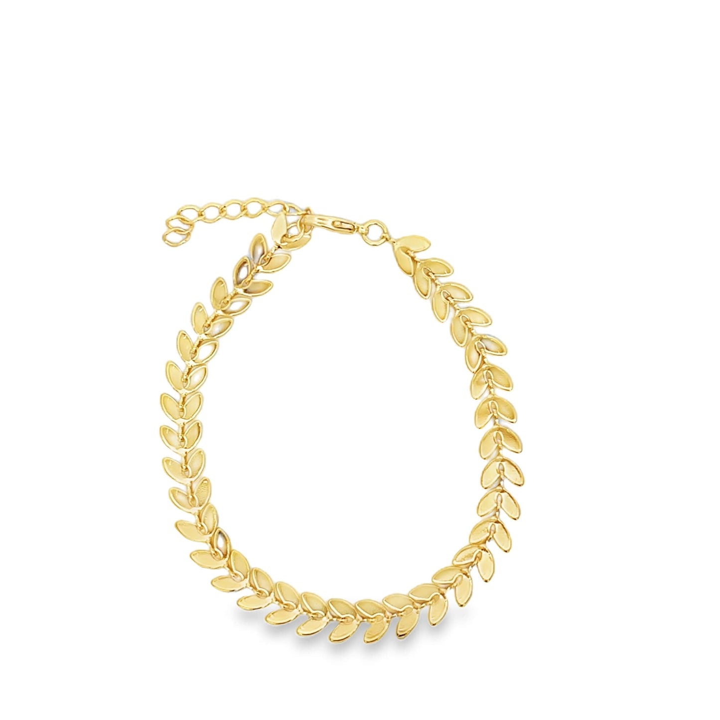Smooth Rounded Chevron Arrow Bracelet
