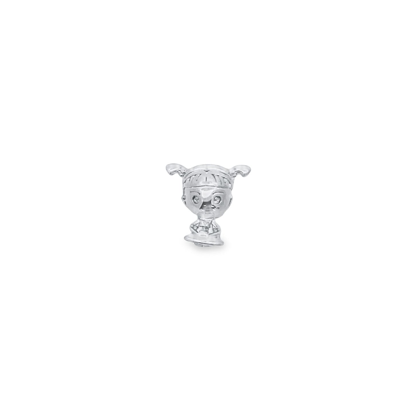 Girl Pendant Charm Bead