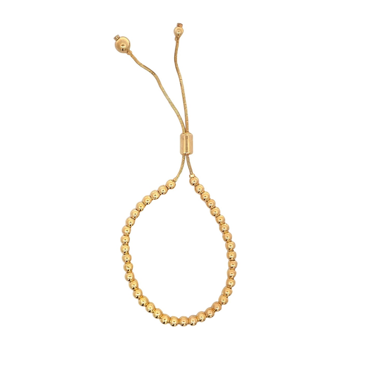 4,6,8,10mm Adjustable Bead Bracelet (I70-I71,I83)