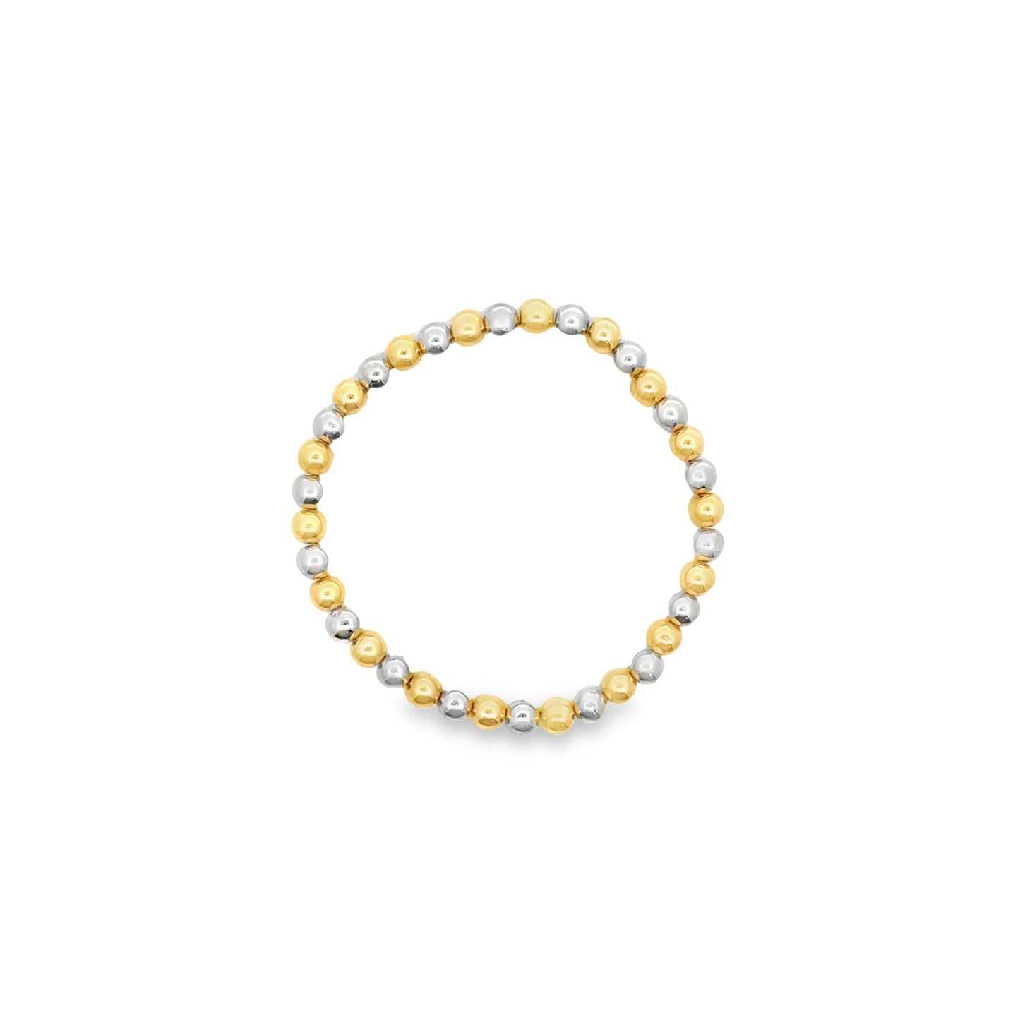 Two Tone Beaded Bracelet