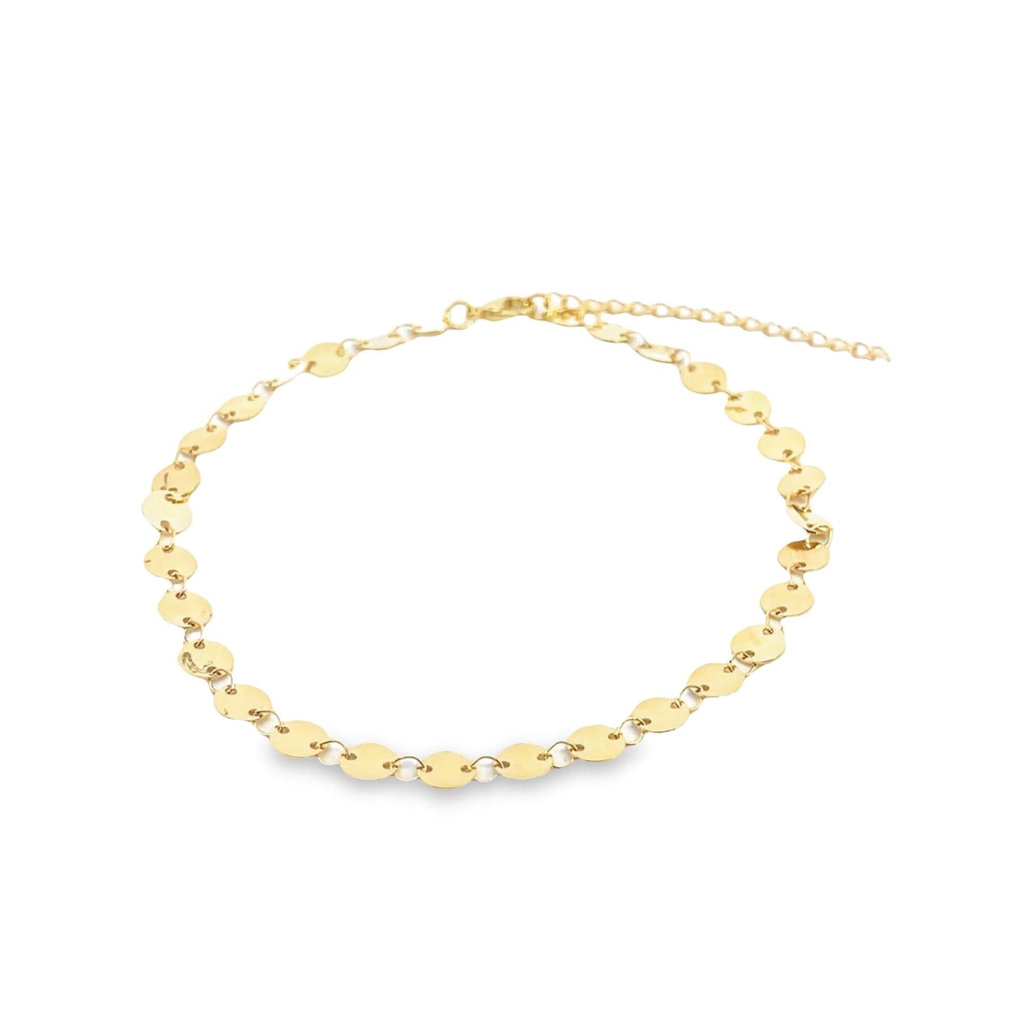 Flat Ball 6mm Disc Bracelet