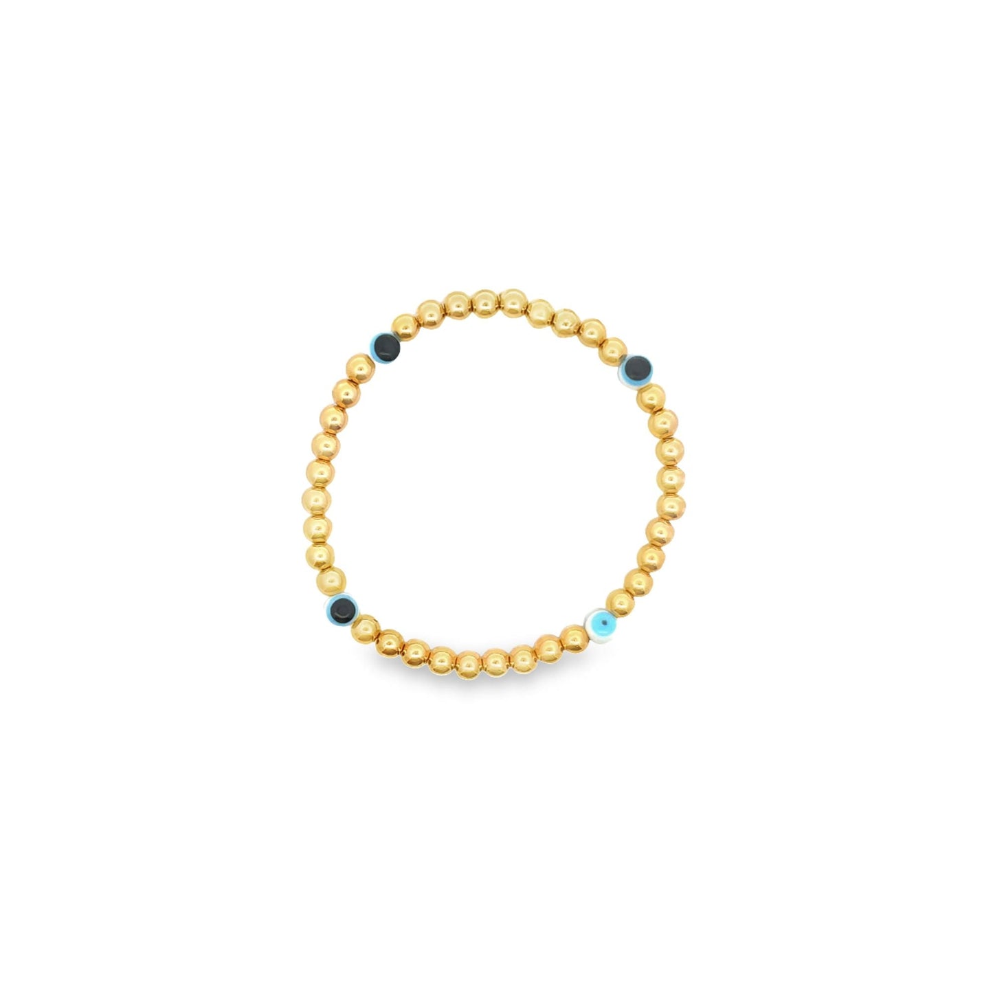Beaded Evil Eye Bracelet