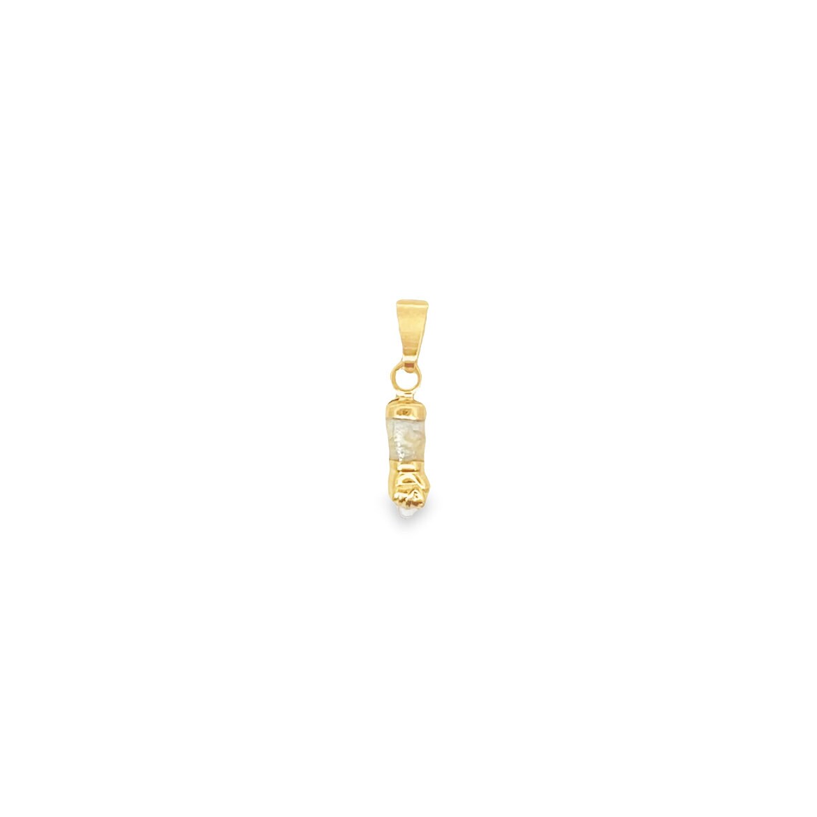 Small Figa Hand Charm Tiny Pendant