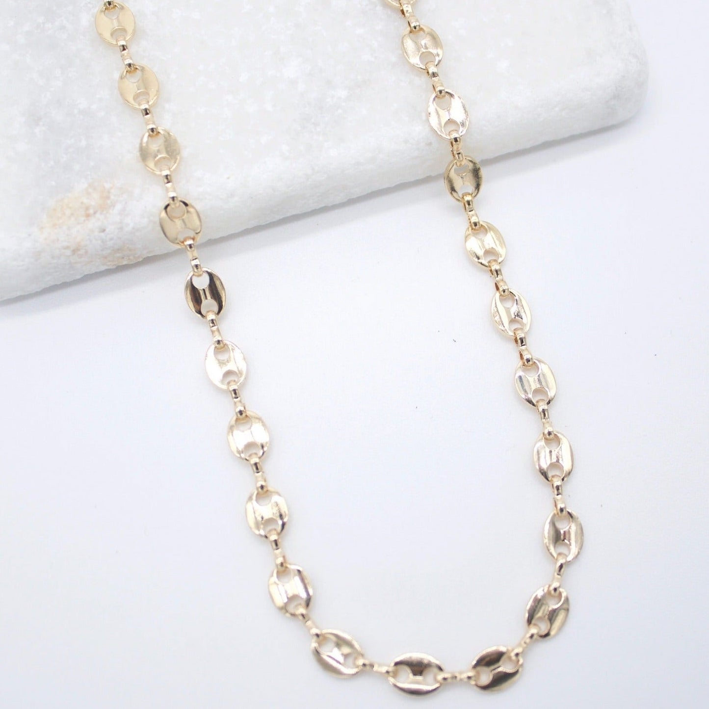 Coffee Bean Bracelet / Necklace (H55)