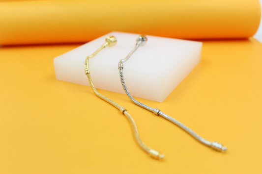 Snap Clasp Mouse Tail Bracelet