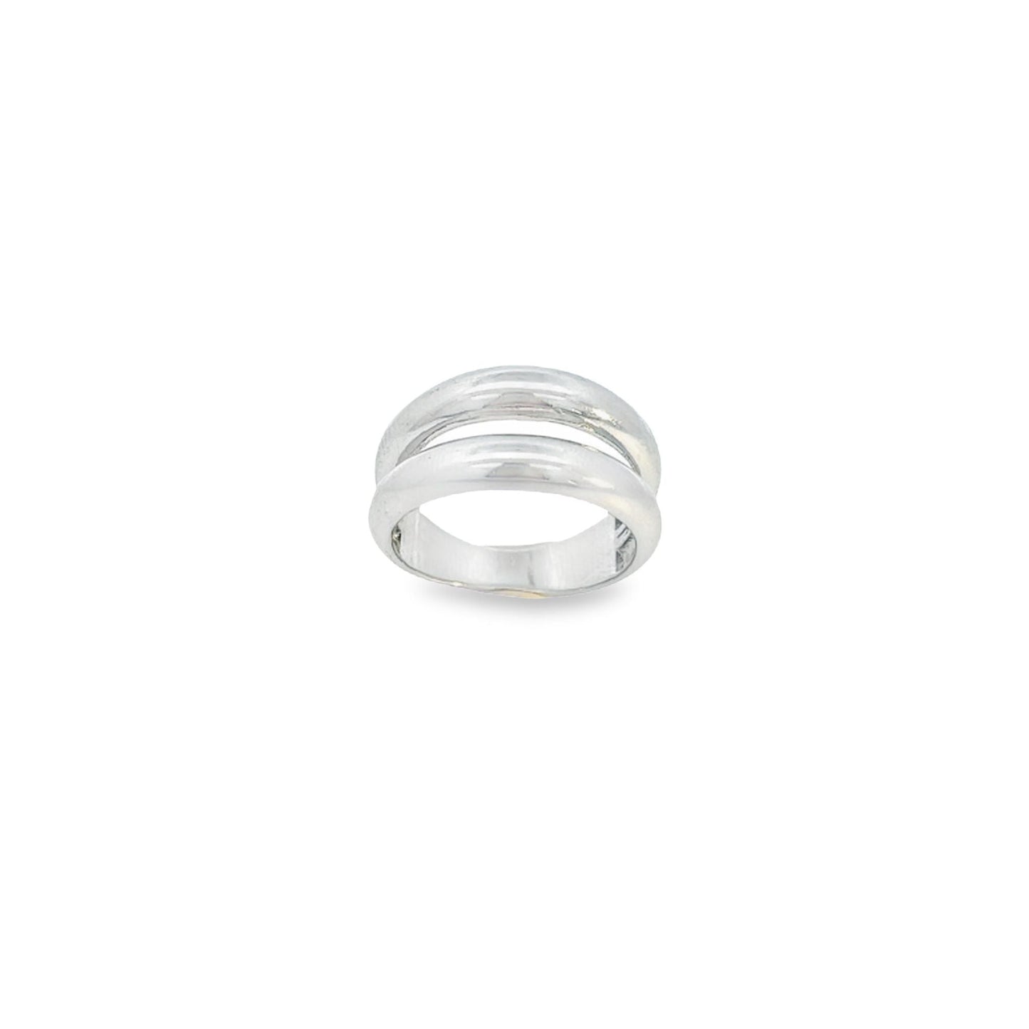 18K Gold Filled Thick Double Coil Ring