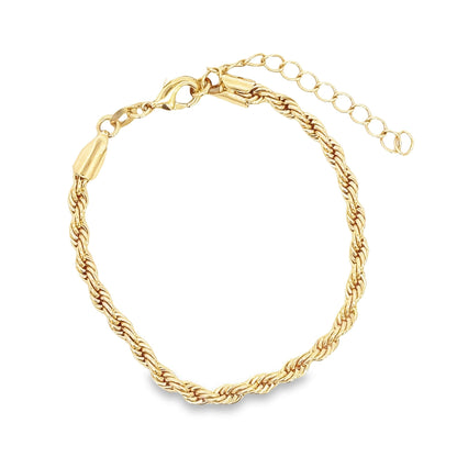 4mm Rope Chain Bracelet