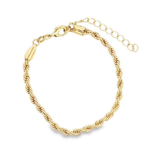 4mm Rope Chain Bracelet