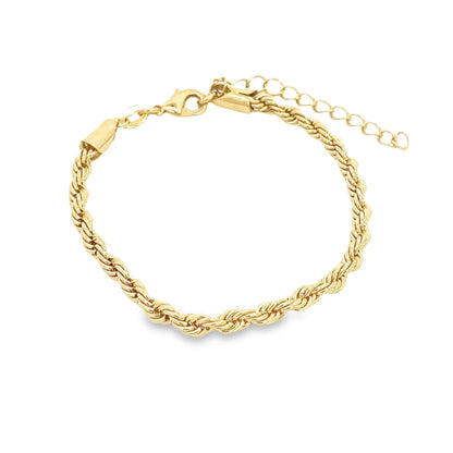 4mm Rope Chain Bracelet