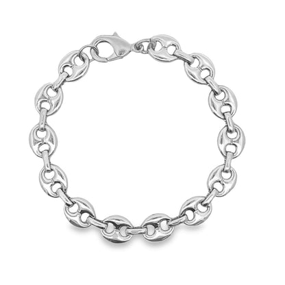 8mm Thick Link Chain Bracelet