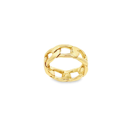 Chunky Cuban Curb Ring