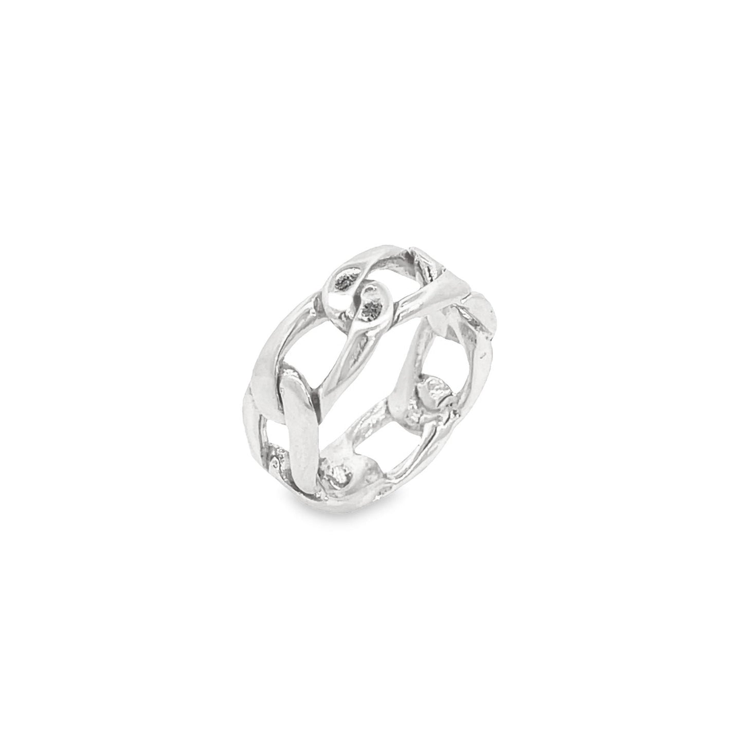 Chunky Cuban Curb Ring