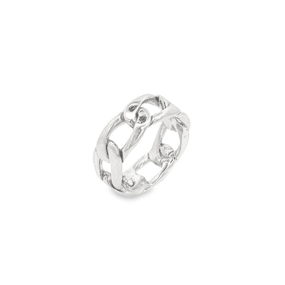 Chunky Cuban Curb Ring