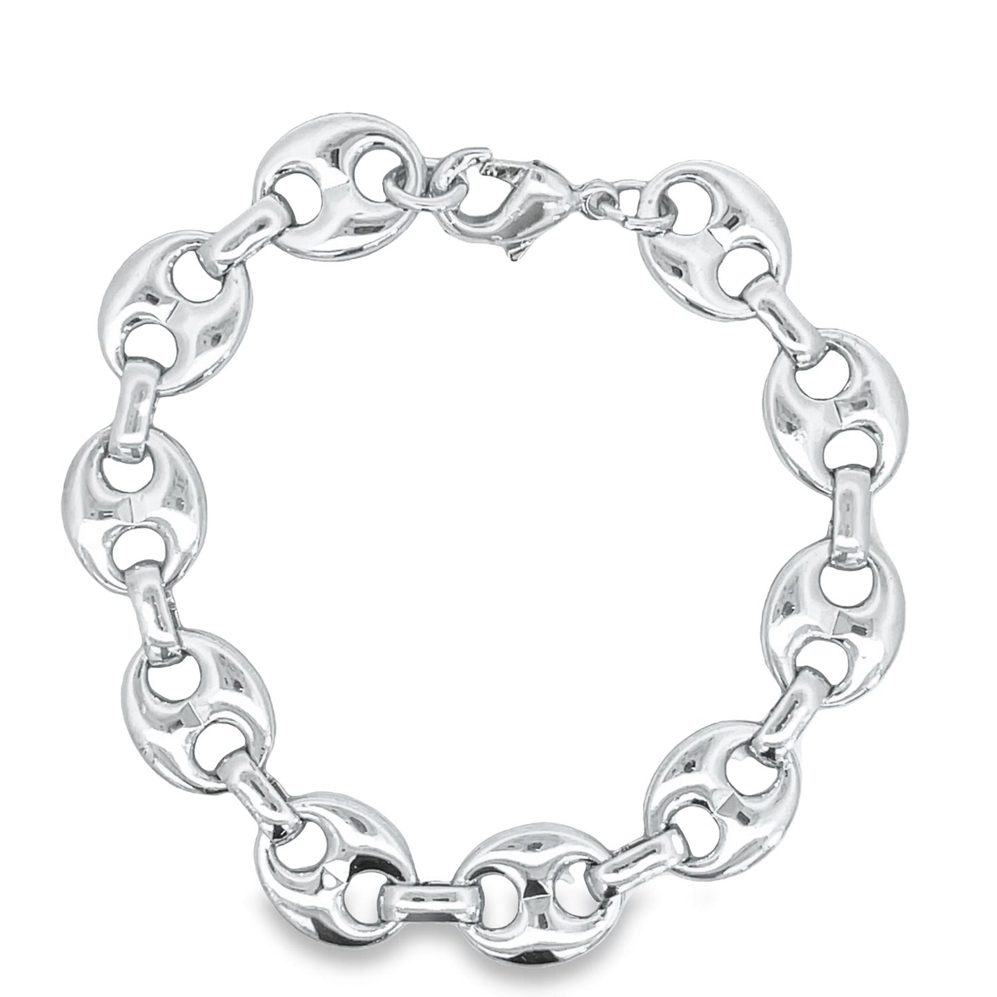11mm Thick Chunky Mariner Link Chain Bracelet
