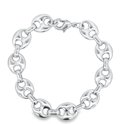 11mm Thick Chunky Mariner Link Chain Bracelet