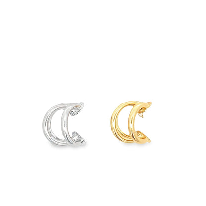 Triple Strand Plain Ear Cuff