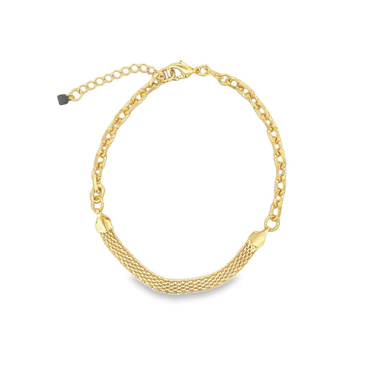 Cable Link Chain Bracelet