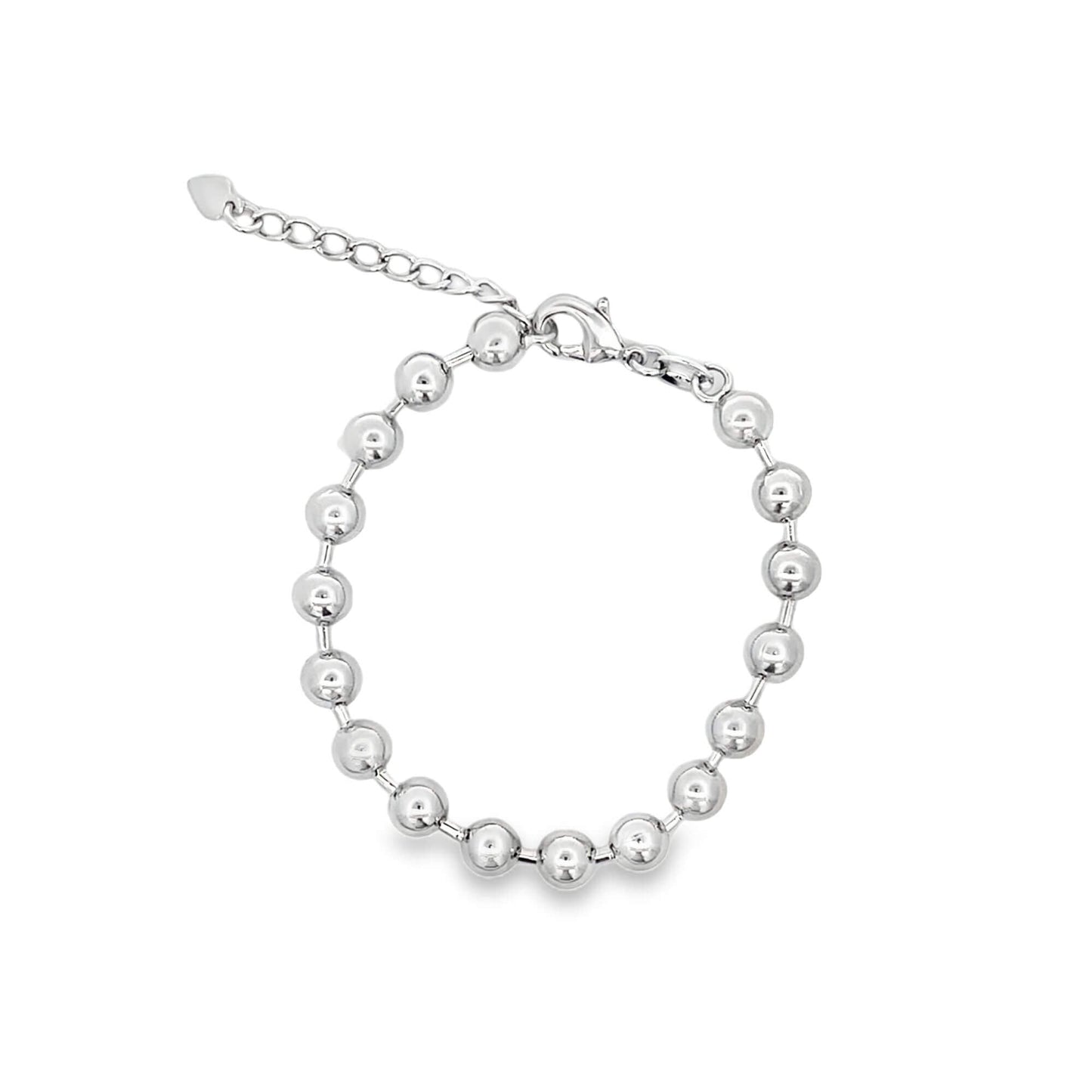 6mm Bead Link Bracelet