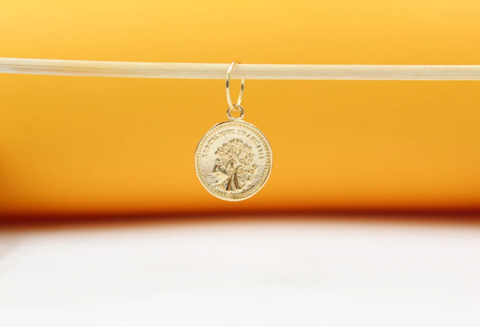 Gold Julius Caesar Republique Francaise Coin