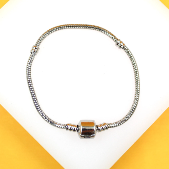 Snap Clasp Mouse Tail Bracelet