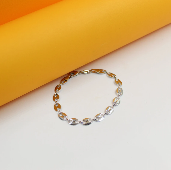 Coffee Bean Bracelet / Necklace (H55)