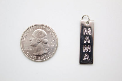 18K Gold Filled CLOSED MAMA Pendant