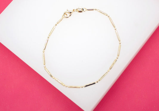 1mm Ball Bar Bracelet