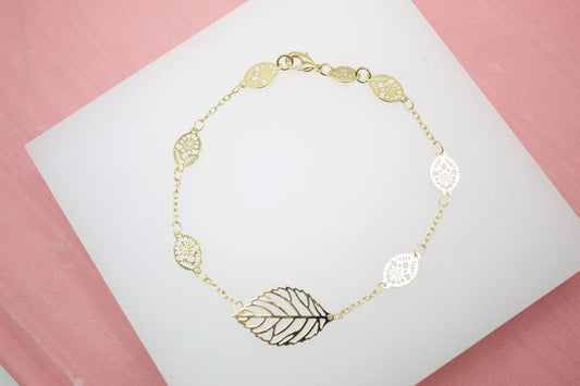 Nature Leaf Bracelet