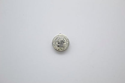 Gold Saint Benedict charm (A249)