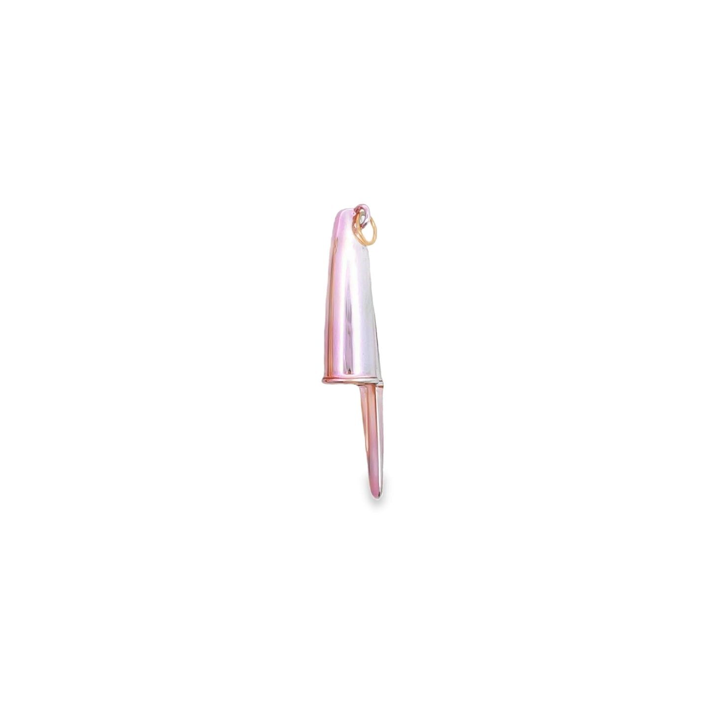 18K Gold Filled Pen Cap Pendant Charm