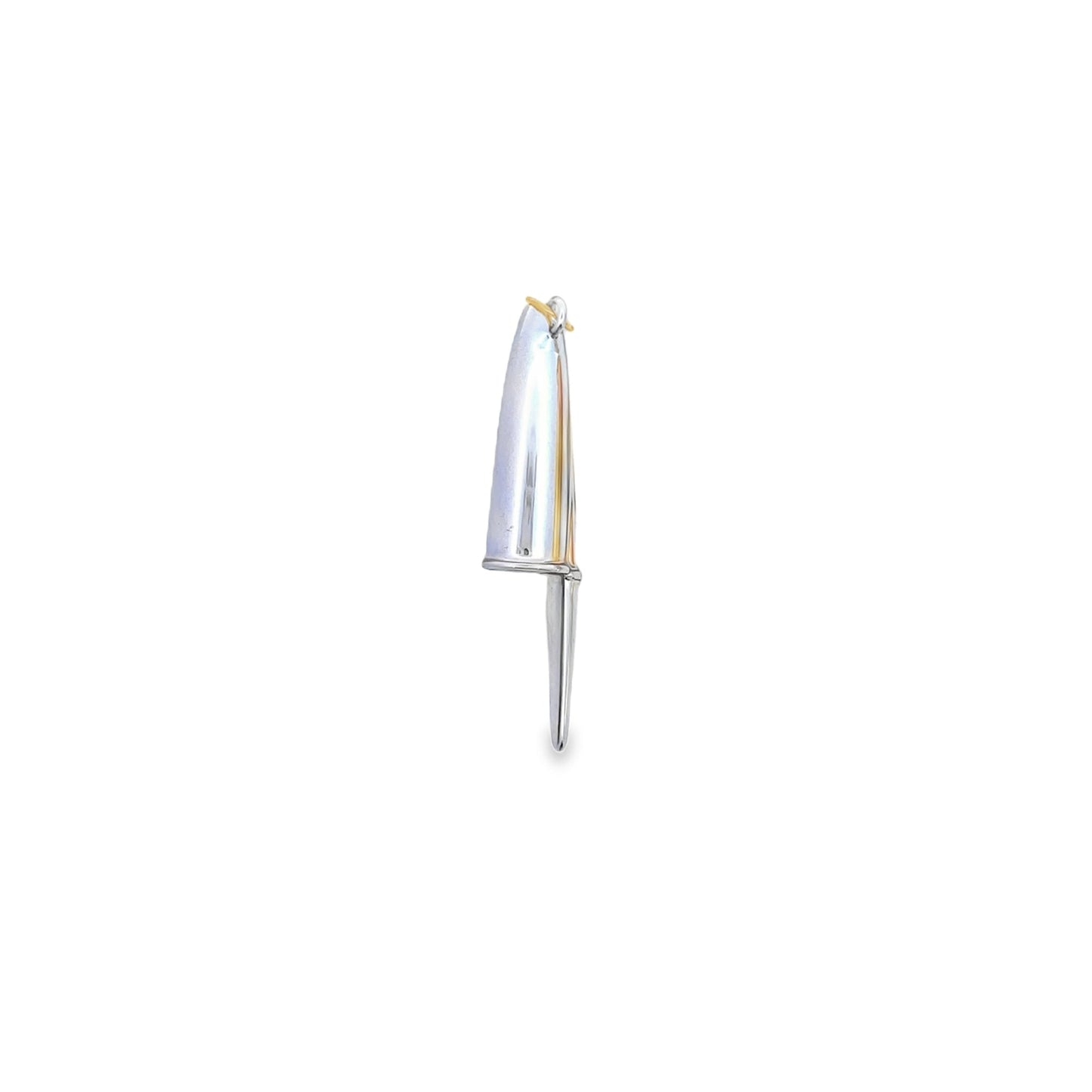 18K Gold Filled Pen Cap Pendant Charm