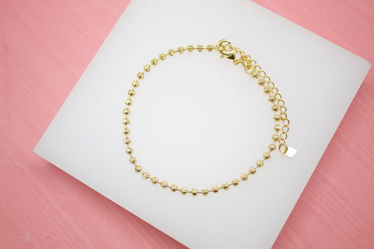 Textured Ball Chain Bracelet