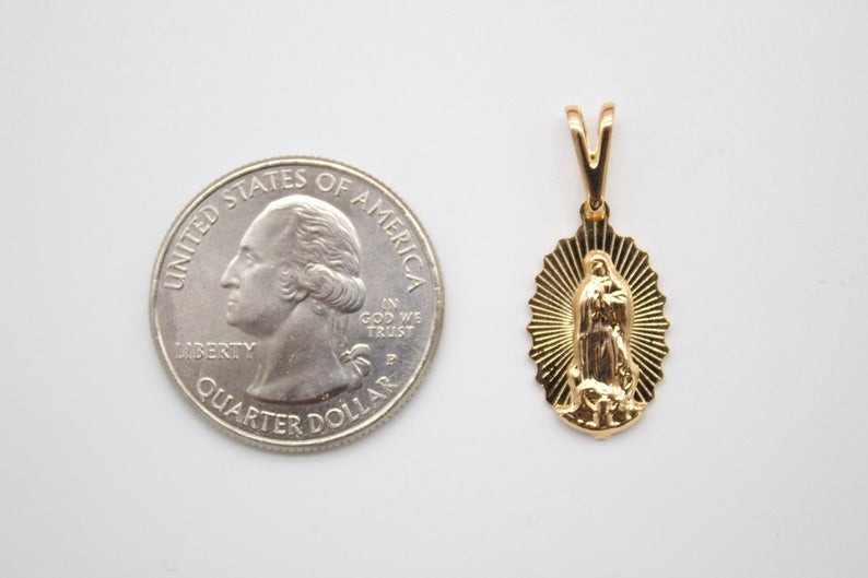 Santa Maria Saint Virgin Mary Pendant