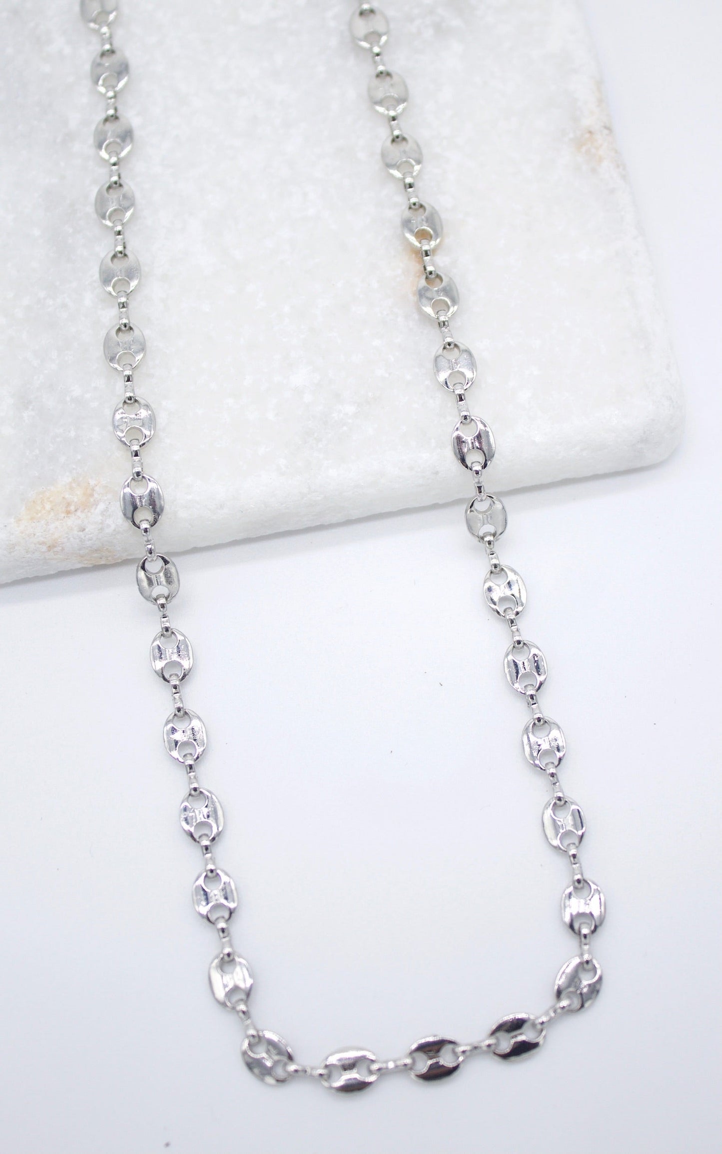 Coffee Bean Bracelet / Necklace (H55)