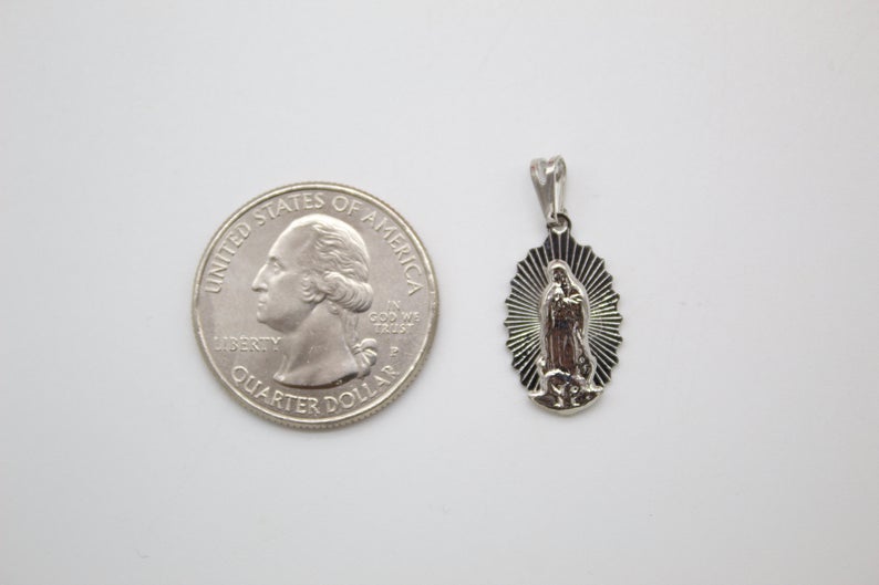 Santa Maria Saint Virgin Mary Pendant