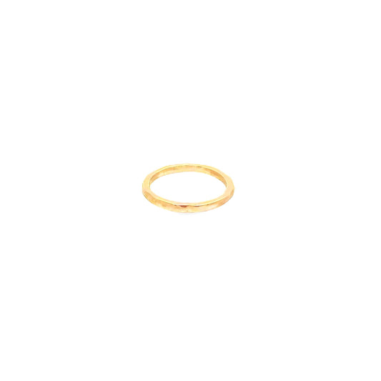 Thin Crumpled Ring (D122)