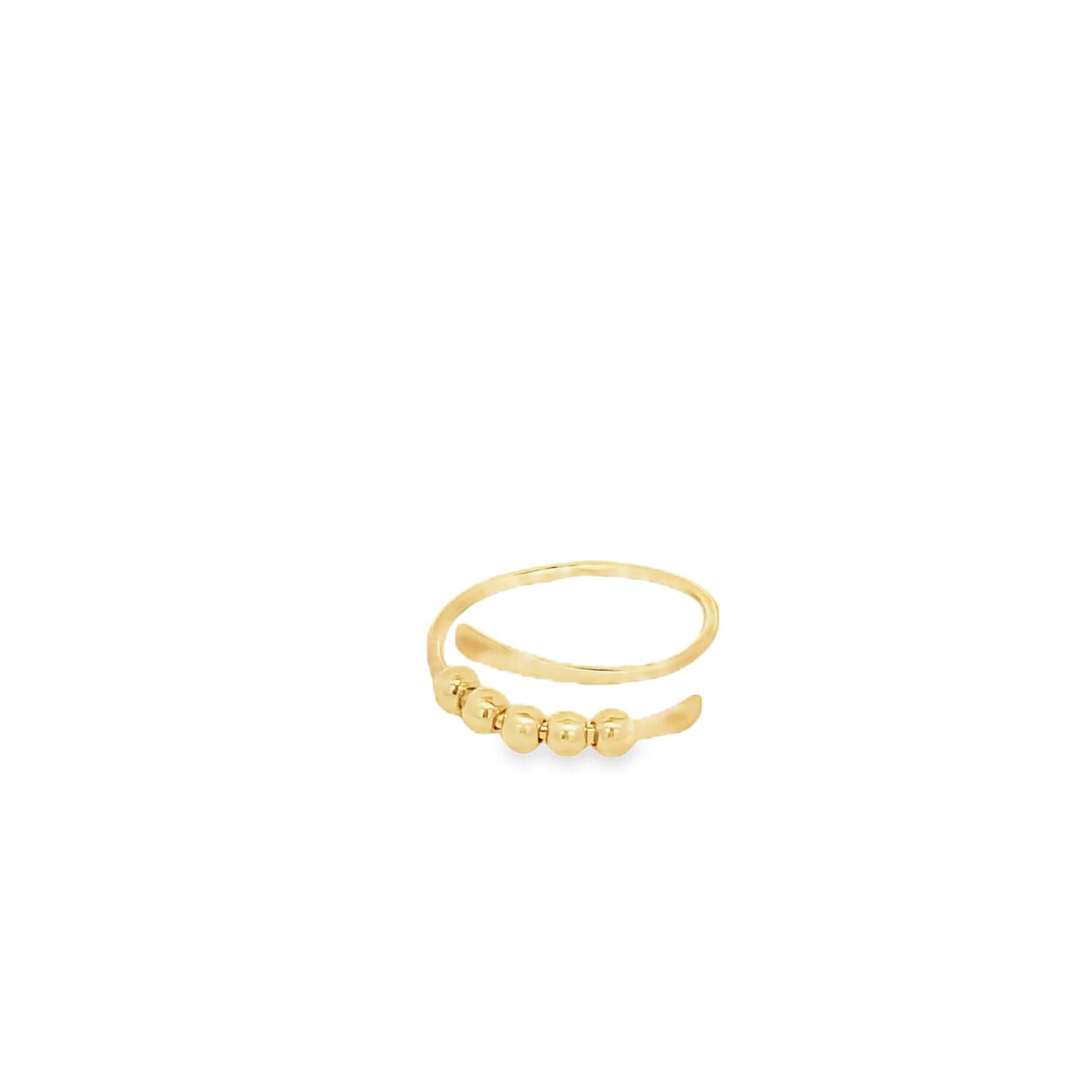 Thin Free Slide Bead Bypass Ring