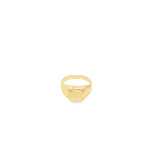 Kids Plain Signet Ring