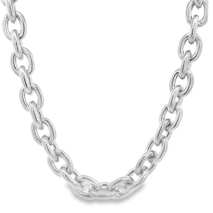 Thick 11mm Oval Rolo Bracelet