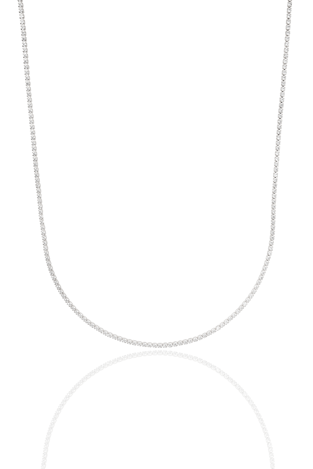 1mm Micro CZ Tennis Bracelet