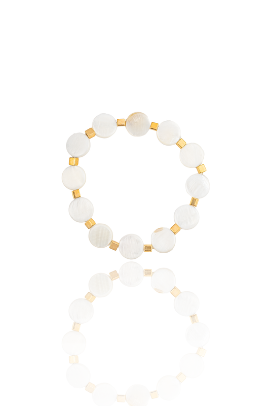 Mother Pearl Box Bracelet (H166)