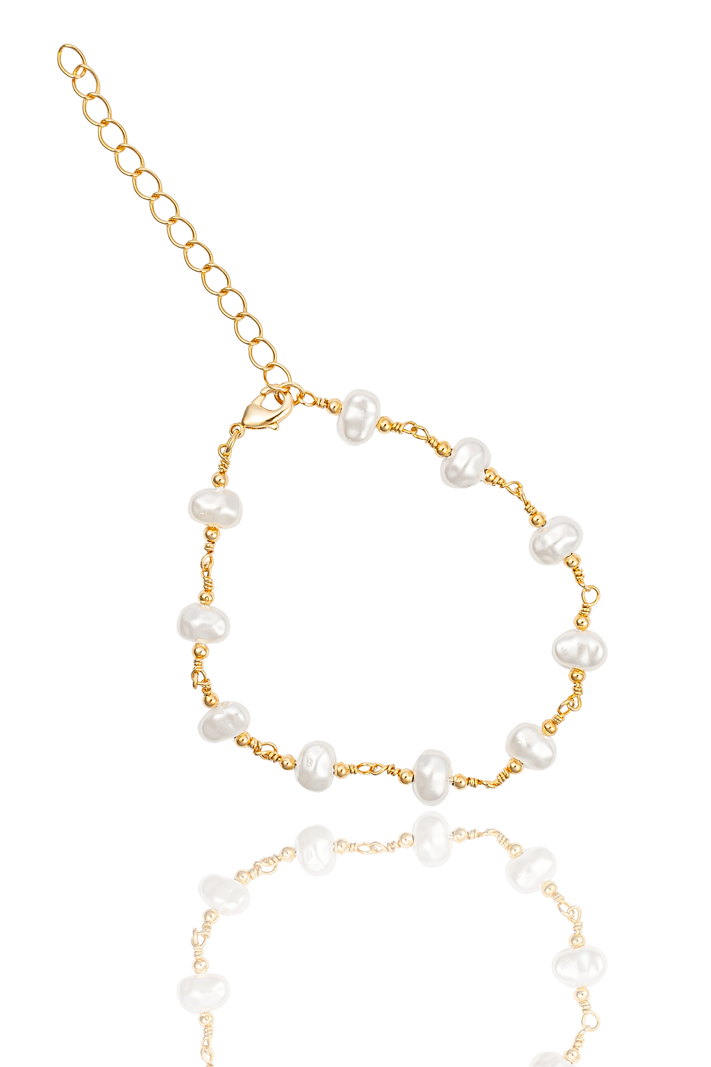 Abstract Pearl Bracelet (H167)