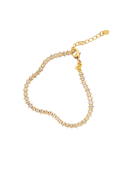 5mm Marquise CZ Tennis Bracelet (H130)