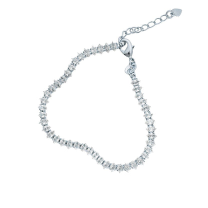 5mm Marquise CZ Tennis Bracelet (H130)